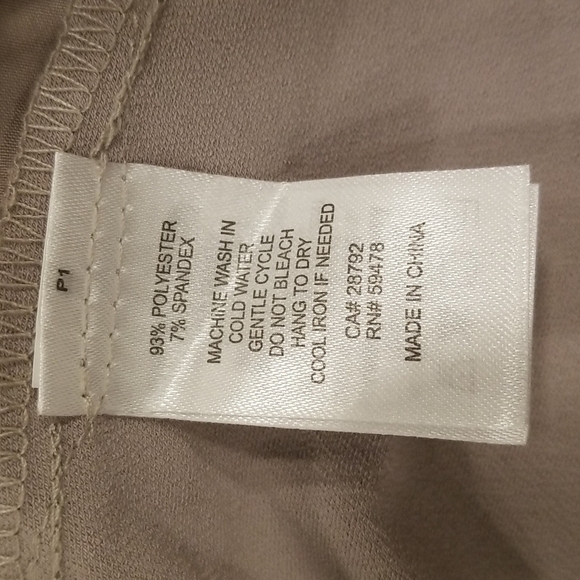 💕JOIE💕 Elastic Waisband Drawstring Lounge Pants Light Beige Neutral Small NWOT - Picture 9 of 9